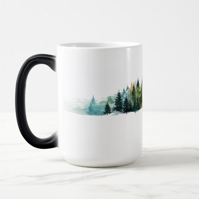 Dad Established 2025 Color Morph Mug (Left)