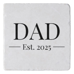 Dad Established 2025 Trivet