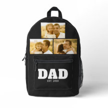 Dad Established Bold Text Black 3 Photo