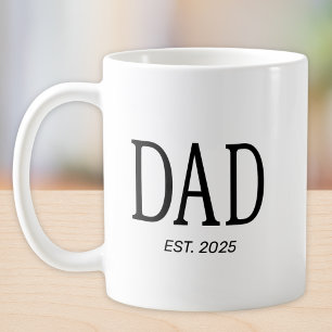 Dad Established New Dad Gift Coffee Mug