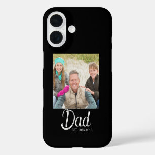 Dad Established Photo  iPhone 16 Case
