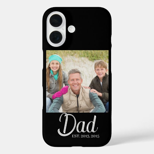Dad Established Photo  Case-Mate iPhone Case (Back)