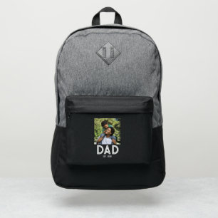 Dad Established Photo Gift Father's Day Port Authority® Backpack