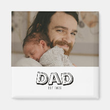 Dad Established Photo Gift