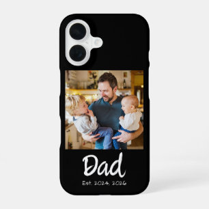 Dad Established Photo  iPhone 16 Case