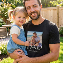 Dad Established Photo Minimal Father's Day Gift