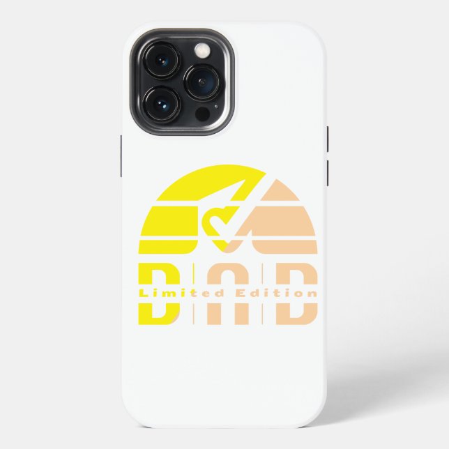 Dad: Expressing a Father's Unconditional Love Iphone Case (Back)