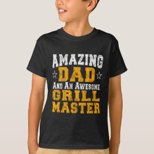 Dad Father Rbecue Shirt Bbq Grill Master Pit Boss