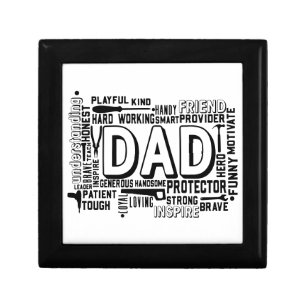 Dad Father's Day Father Birthday Daddy Dada Popa Gift Box