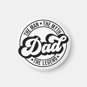 Dad Father's day gift. Daddy birthday present. F Magnet
