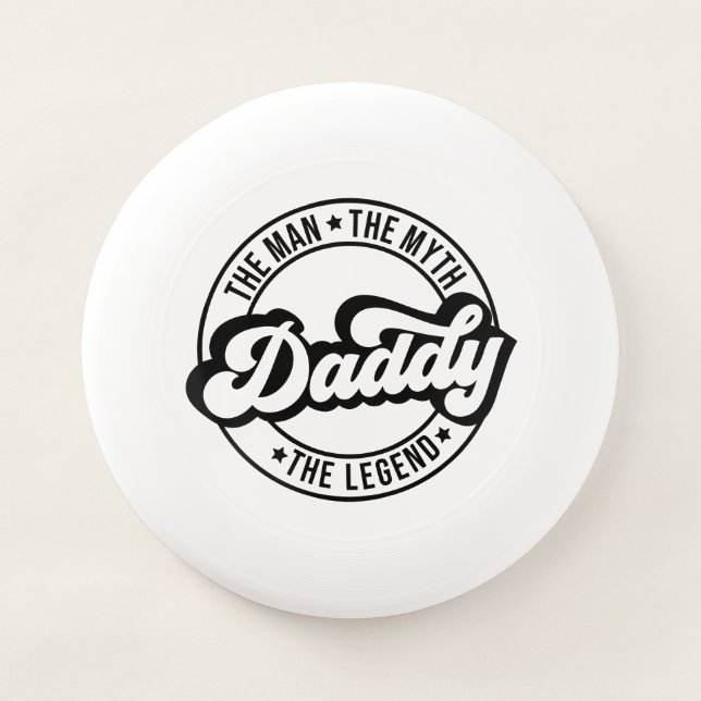 Dad Father's day gift.  Daddy birthday present.  F Wham-O Frisbee (Front)