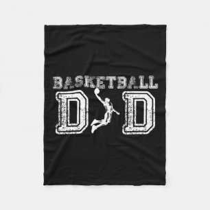 Dad Fathers Day Gift For Daddy Papa Father  Fleece Blanket
