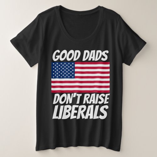 DAD FATHERS DAY PATRIOT TEES Dark T_Shirts