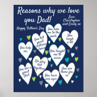 Dad Fathers Day Reasons We Love Gift
