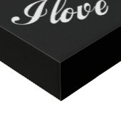 Dad Faux Canvas Print (Corner)