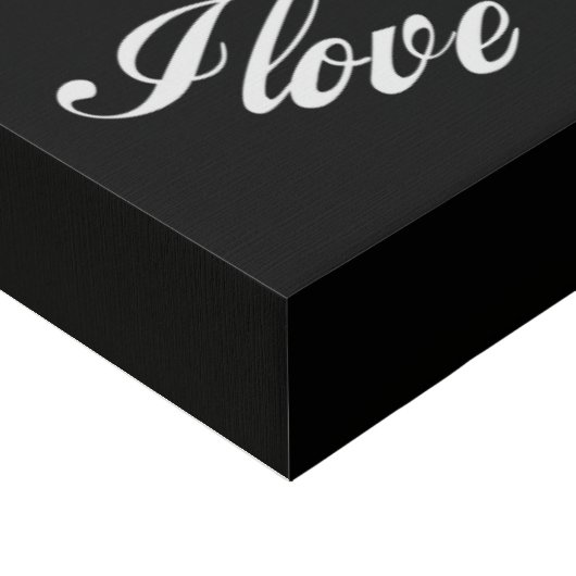 Dad Faux Canvas Print (Corner)