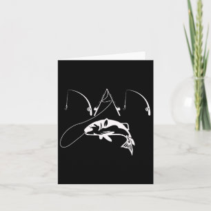 Dad Fishing Fisherman Daddy Fathers Day Gif  Card