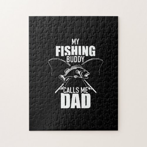 Dad Fishing Jigsaw Puzzle