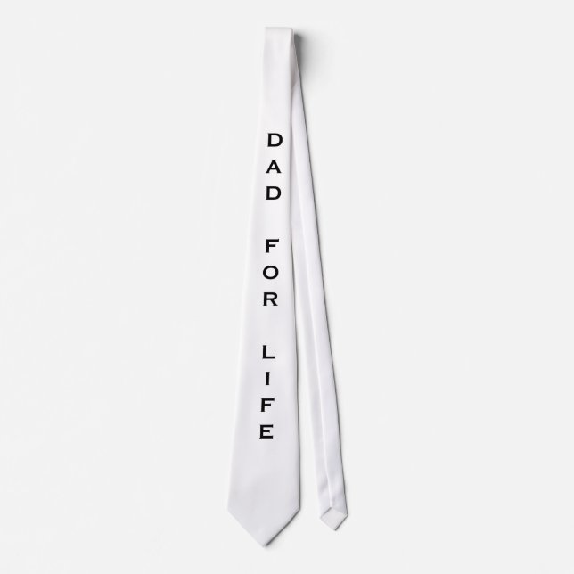Dad For Life Tie (Front)