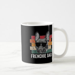 Dad French Bulldog Retro Apparel For Men Kids  Coffee Mug