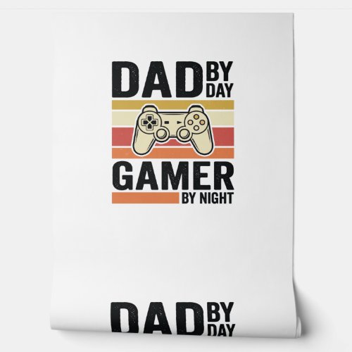 Dad Gamer Vintage Controller T-Shirt Design_1 Wallpaper