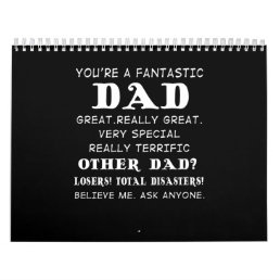 Dad Gift | You&#39;re A Fantastic Dad Great Gifts Idea Calendar