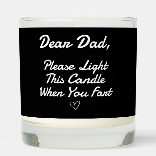 Dad Gifts from Daughter Son Funny Gifts for Dad Scented Candle