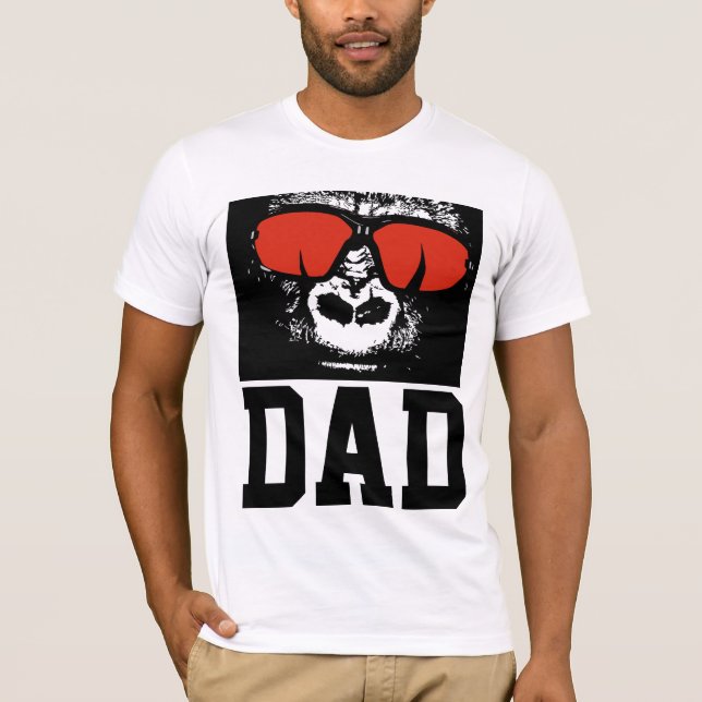 DAD GORILLA FUNNY T-SHIRTS (Front)