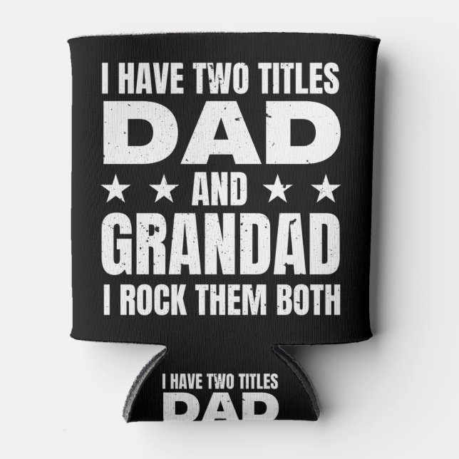 Dad Grandad Can Cooler (Front)