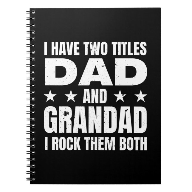 Dad Grandad Notebook (Front)