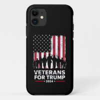 Dad Grandpa Veterans For Trump 2024 American Flag