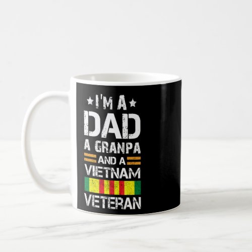 Dad Grandpa Vietnam Veteran Vintage Mens  Coffee Mug