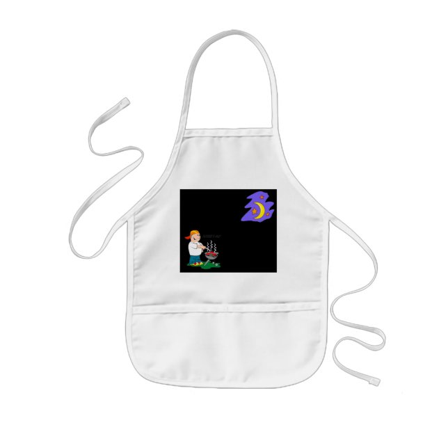 Dad Grilling - Kids' Apron (Front)