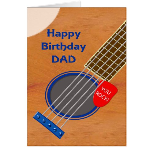 Dad Guitar Player Birthday