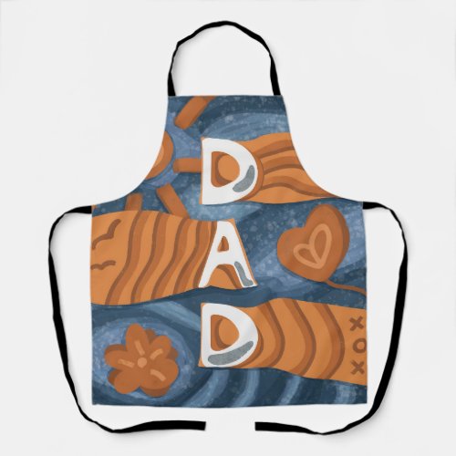 Dad _ Happy Fathers Day Apron