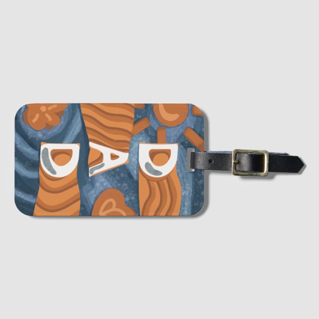 Dad - Happy Father’s Day Luggage Tag (Front Horizontal)