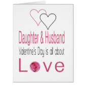 Dad Happy Valentine's Day Roses (Front)