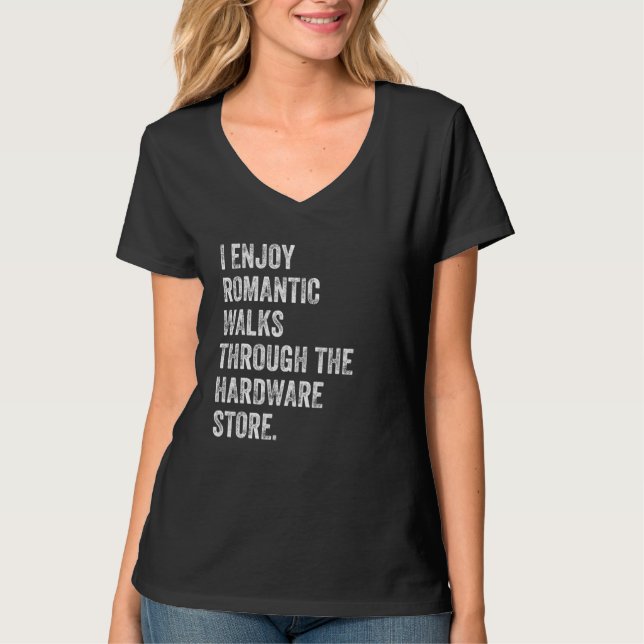 Dad Hardware Store Tools T-Shirt (Front)