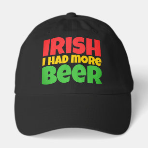 Dad Hat "Irish I Had More Beer St Patricks Day"