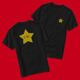 Dad Hollywood Stars Birthday T-Shirt