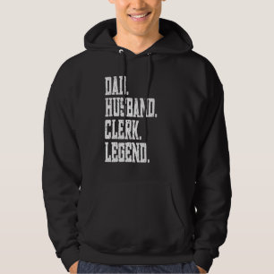 Dad Husband Clinical psychologist Legend Hoodie