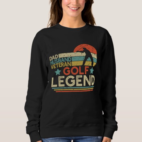 Dad Husband Veteran Golf Legend Retired Military G