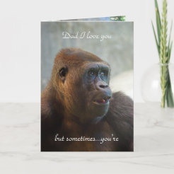 Gorilla Cards | Zazzle