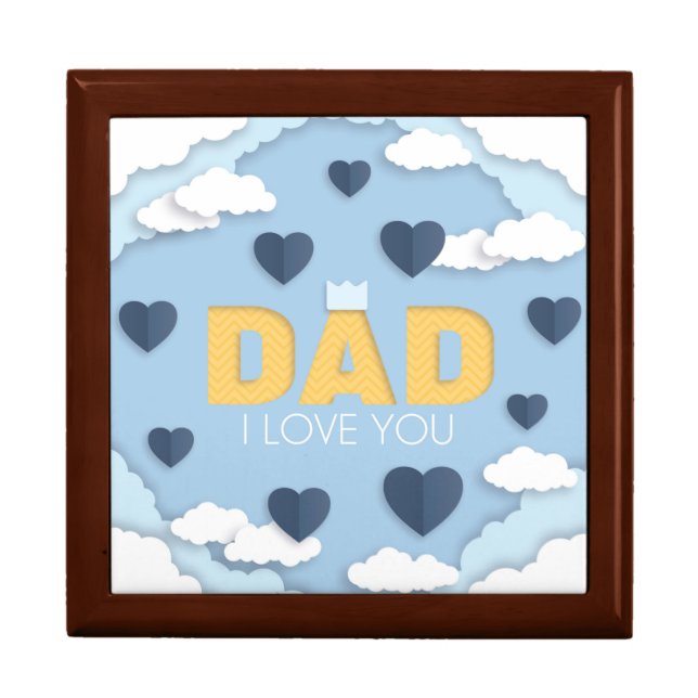 Dad I love you, father's day gift  Box (Front)
