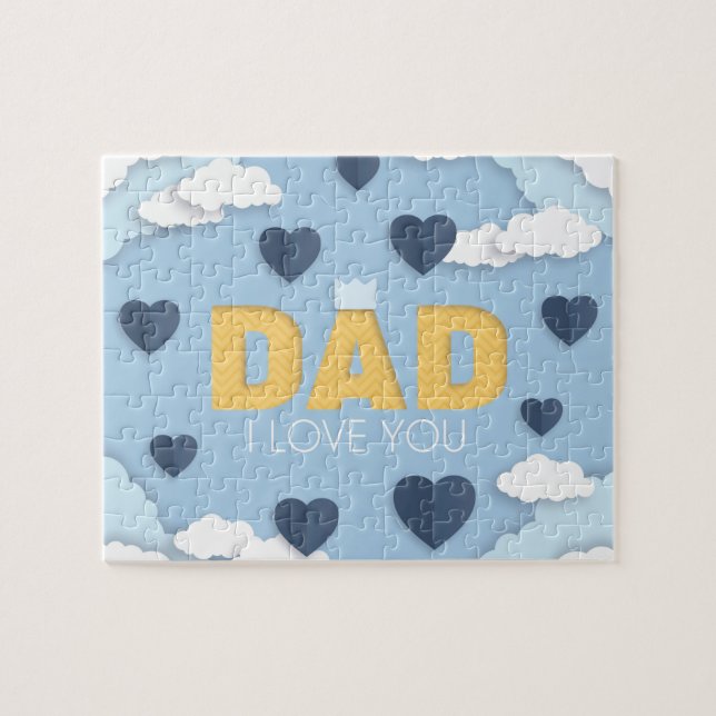 Dad I love you, father's day gift  Jigsaw Puzzle (Horizontal)
