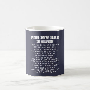 DAD IN HEAVEN COFFEE MUG
