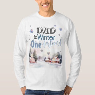 Dad in Winter Wonderland T-Shirt
