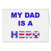 Dad is a Hero (Front Horizontal)