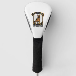Dad Is Awesome Dog Lover German Shepherd Paws_1 Golf Head Cover
