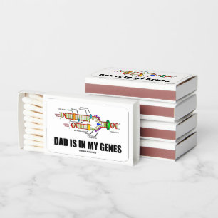 Dad Is In My Genes DNA Replication Matchboxes
